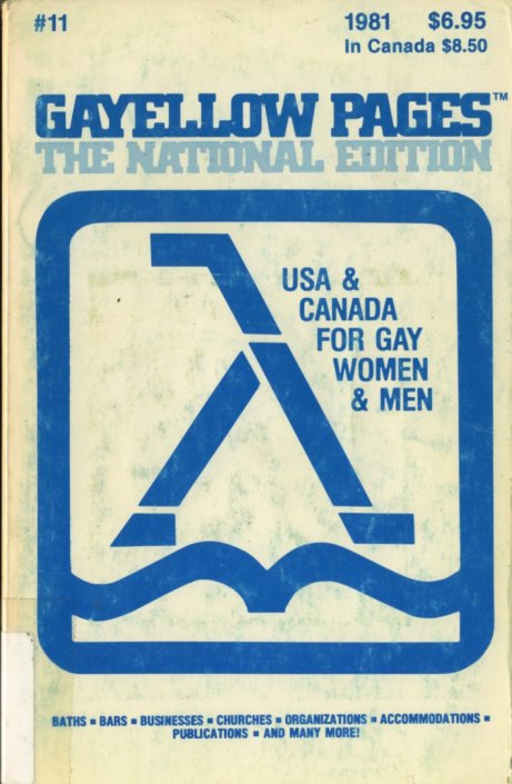 Gayellow Pages, 1981
