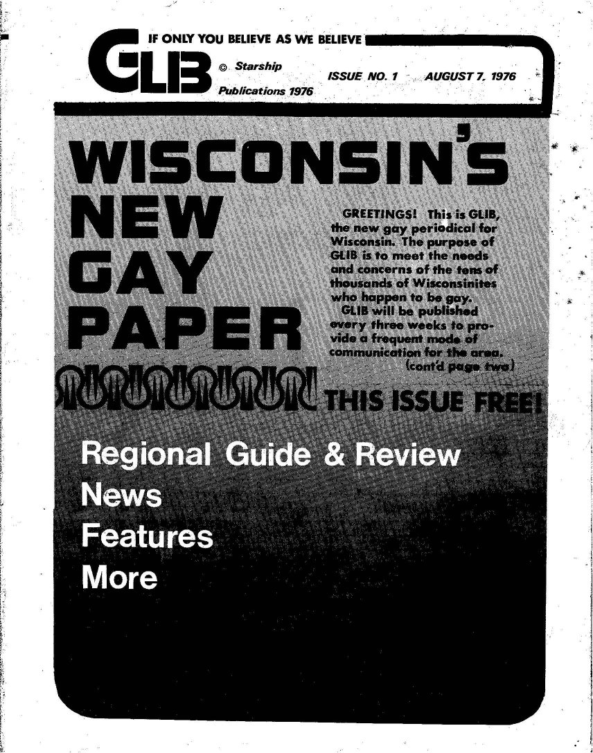 Volume 1- Number 1, August 1976; 1.0MB PDF file