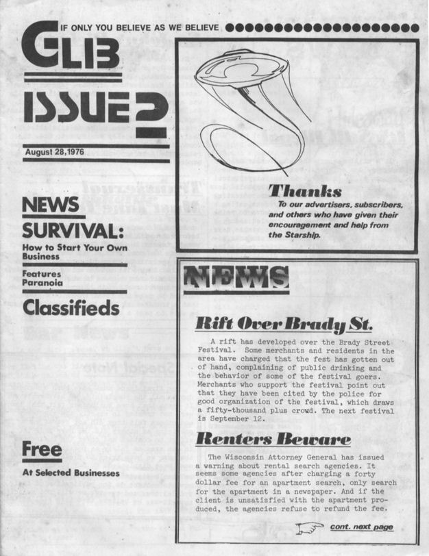 Volume 1- Number 2- August 28, 1976; 2.4MB PDF file