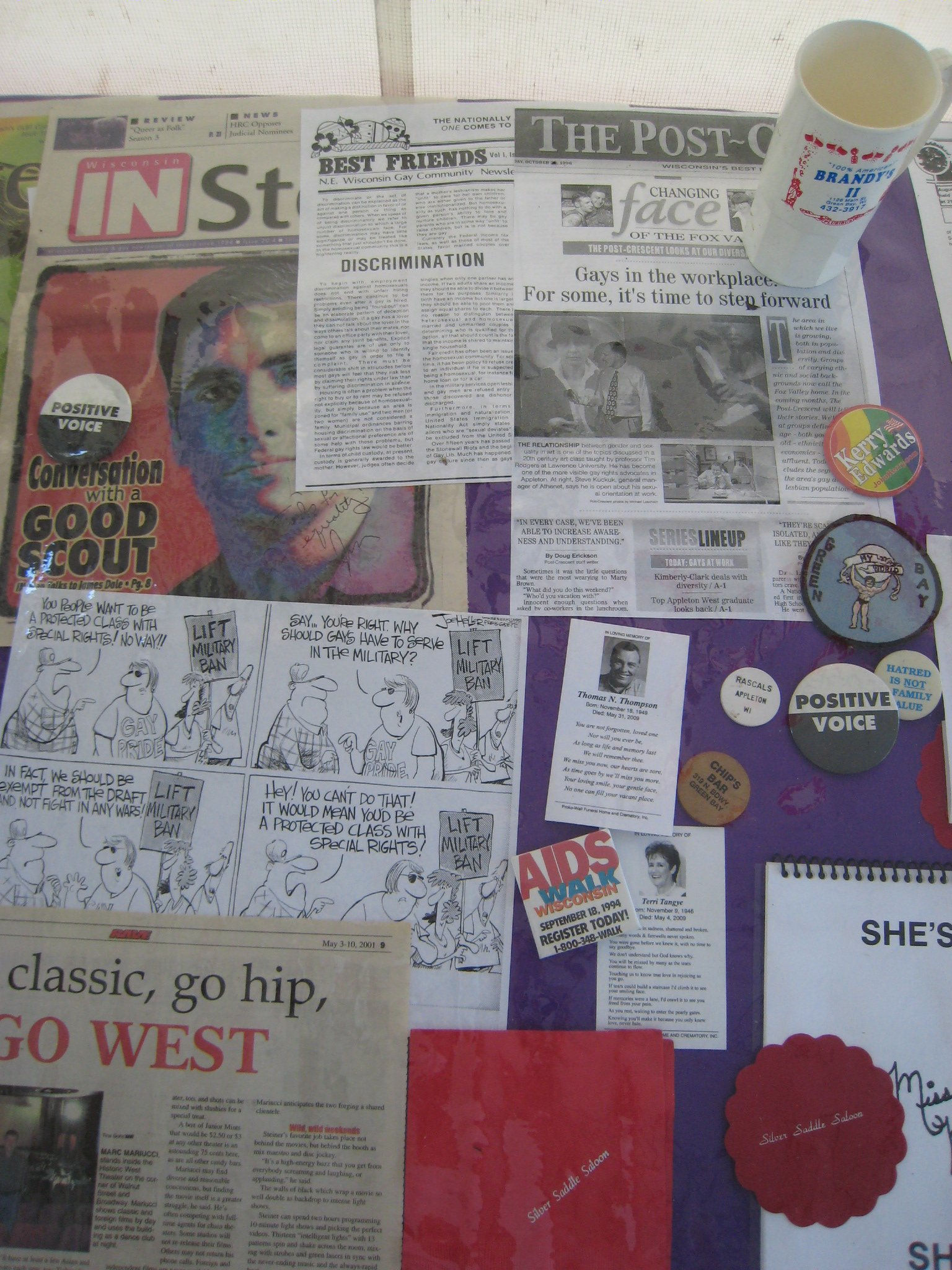 History Project at Pride Alive 2009