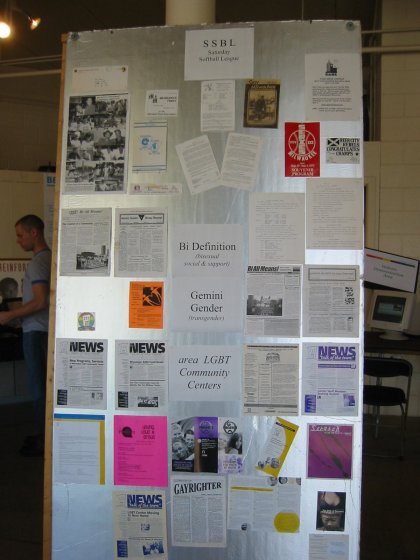 History Project at PrideFest 2004