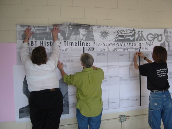 History Project at 2004 PrideFest