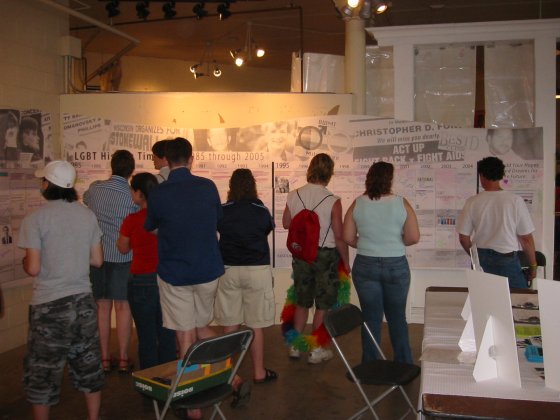 History Project at 2004 PrideFest