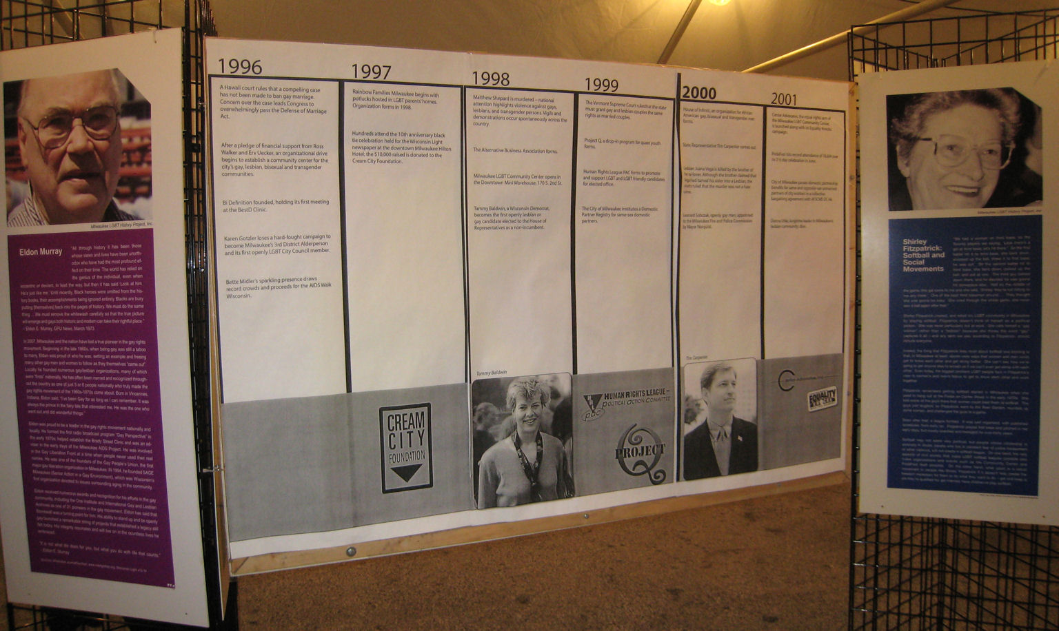 History Project at PrideFest 2009